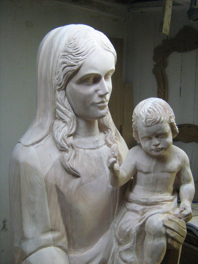 La Virgen y el niño